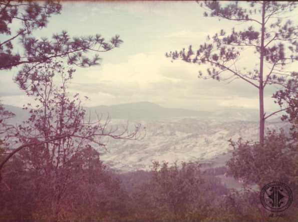 Huracán Fifi, vista de montaña más lejana. 