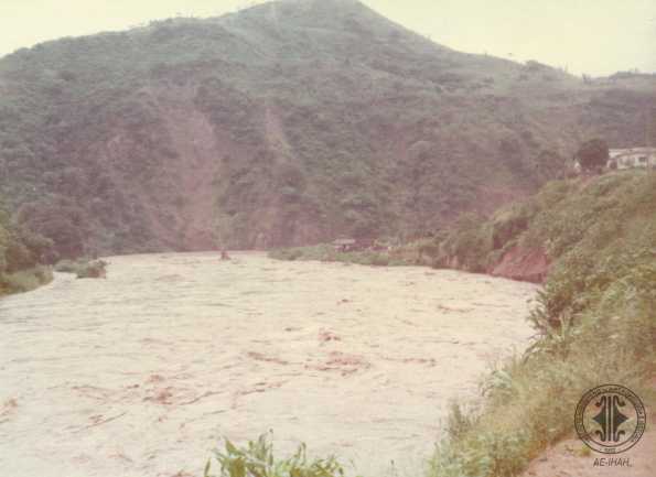 Huracán Fifi, crecida de río Choluteca. 